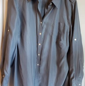 Soft Surroundings silk blouse